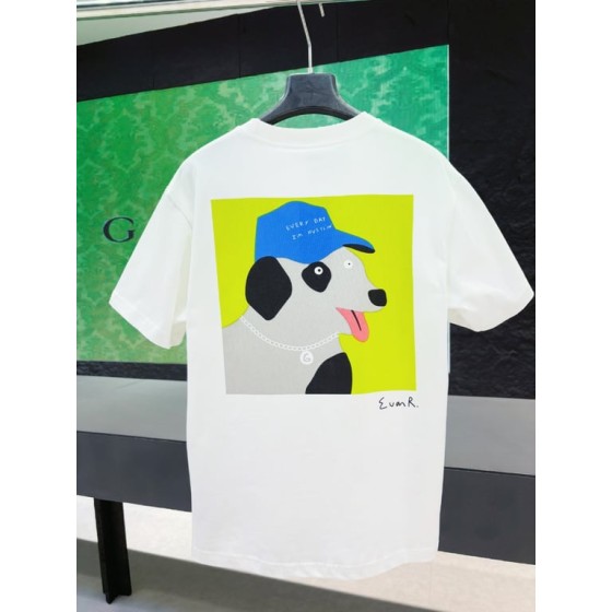 Gucci Early Spring Collection High-Weight Short-Sleeve